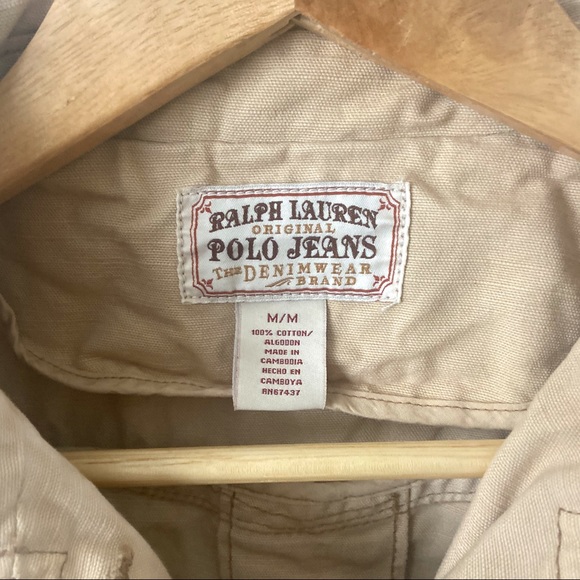 Polo Ralph Lauren Womens Medium Jacket Neutral M - Picture 3 of 6